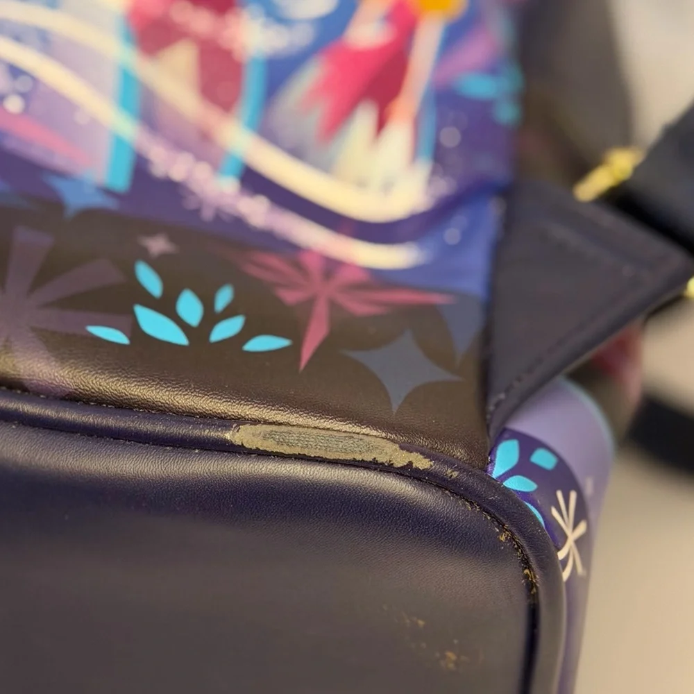 Disney Parks Cinderella Castle Carriage Loungefly Mini Backpack